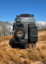 Load image into Gallery viewer, Owl Vans Explorer Ladder + Tire Carrier for 2019-Present Sprinter Van
