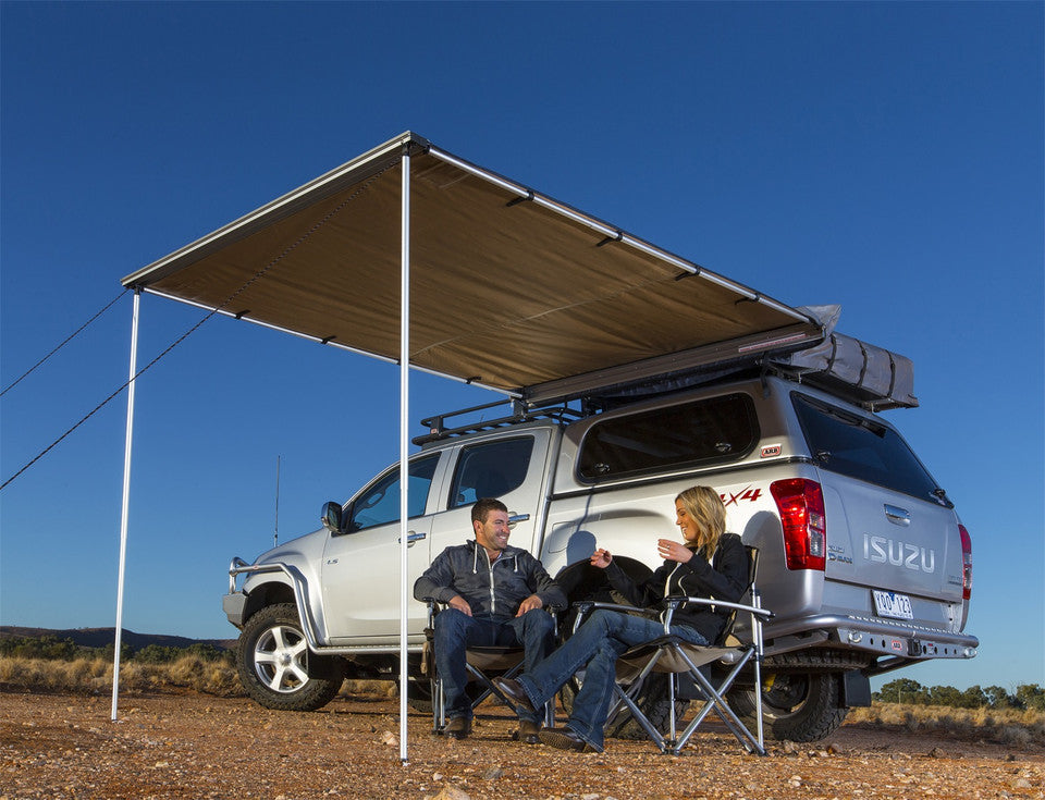 ARB Touring Awning 2500mm x 2500mm with Light and Deluxe Awning Room Bundle