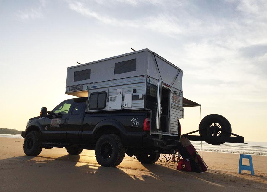 Coming in May: Front Dinette Hawk Four Wheel Camper