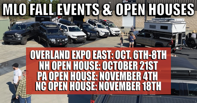 Fall 2023 Events and Open House Schedule