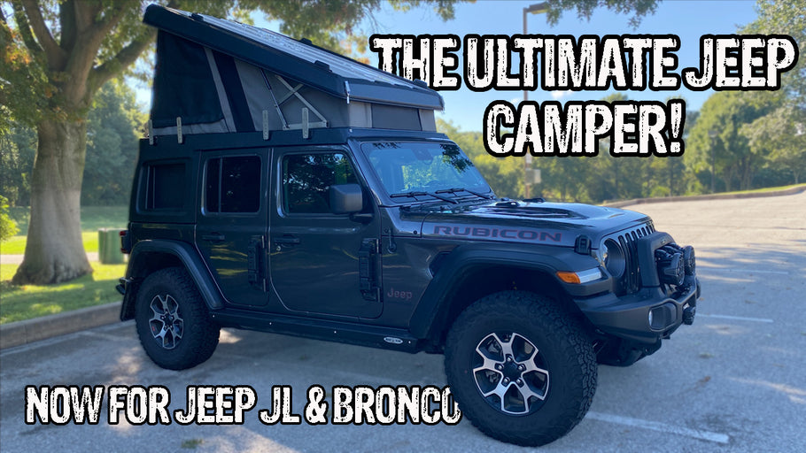 Jeep JL Ursa Minor Pop Up Camper Walkthrough
