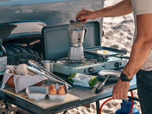 Load image into Gallery viewer, 2 Cook 3 Pro Deluxe / Portable 3 Piece / Gas Barbeque Camp Cooker by Front Runner
