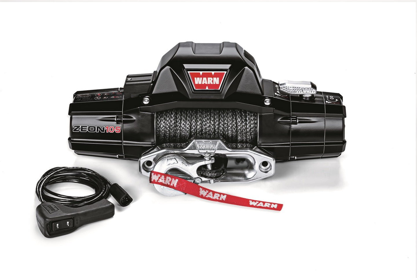 Warn ZEON 10-S 10000lb Recovery Winch with Spydura Synthetic Rope