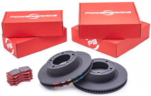 Load image into Gallery viewer, Powerbrake D-Line Brake Rotor &amp; Pad Kit for Toyota FJ Cruiser (07-14)
