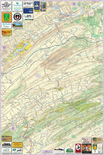 Load image into Gallery viewer, Purple Lizard Bald Eagle State Forest Lizard Map
