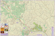 Load image into Gallery viewer, Purple Lizard Athens-Zaleski State Forest Lizard Map
