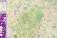 Load image into Gallery viewer, Purple Lizard Athens-Zaleski State Forest Lizard Map
