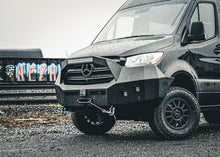 Load image into Gallery viewer, Backwoods Adventure Mods Mercedes Sprinter (2019+) Front Bumper With Bull Bar
