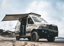 Load image into Gallery viewer, Backwoods Adventure Mods Mercedes Sprinter (2019+) Front Bumper With Bull Bar

