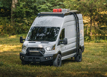 Load image into Gallery viewer, Backwoods Adventure Mods Ford Transit 2020+ Front Bumper With Bull Bar

