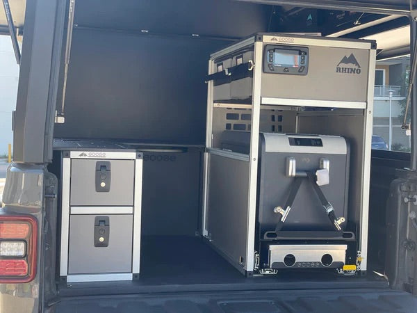 Goose Gear Camper System - Midsize Truck 5ft & 6ft Bed - Rear Passenger Side CampKitchen Module